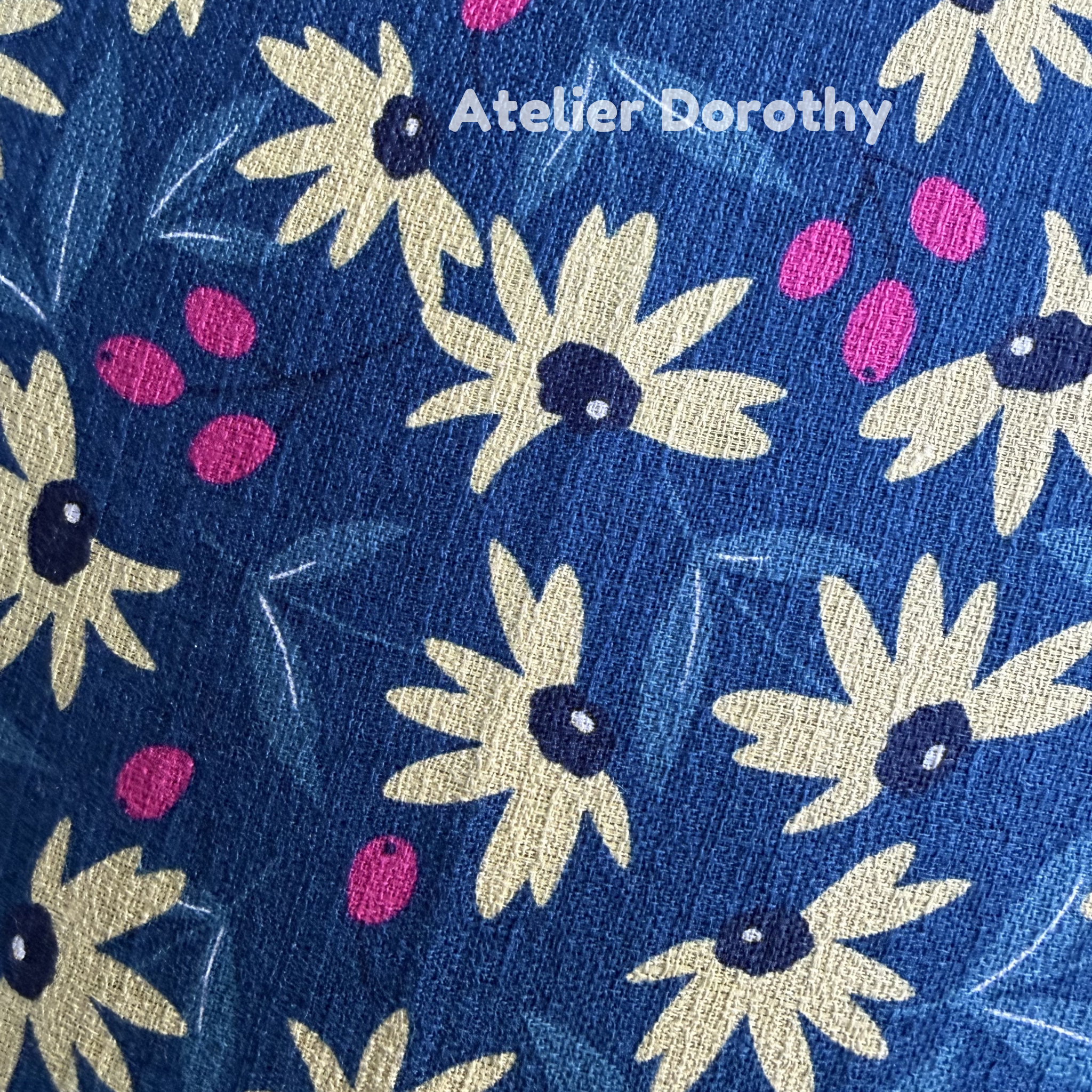Atelier Dorothy | The Kyoto Bloom: Patchwork Floral Cushion Cover (Set of 2) _Envelope_50x50cm / 20"