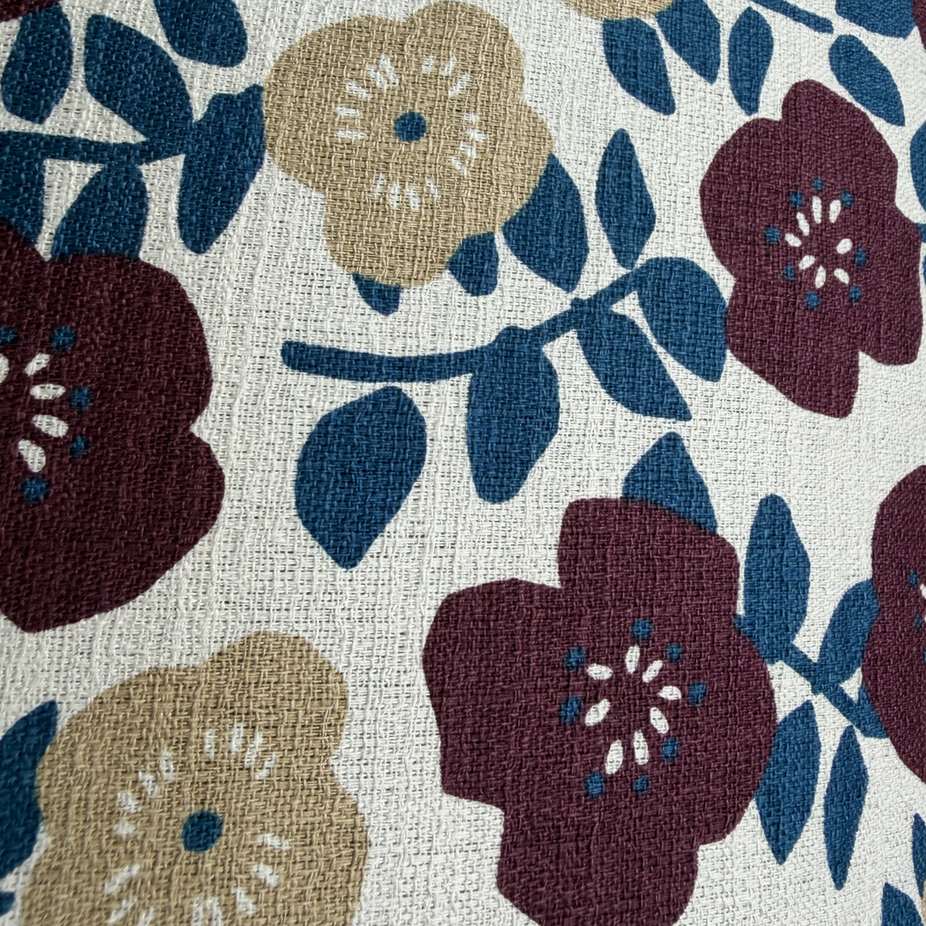 Handmade Kyoto Cotton Throw Pillow Cover : Autumn Vineyard_Envelope_50x50cm / 20"