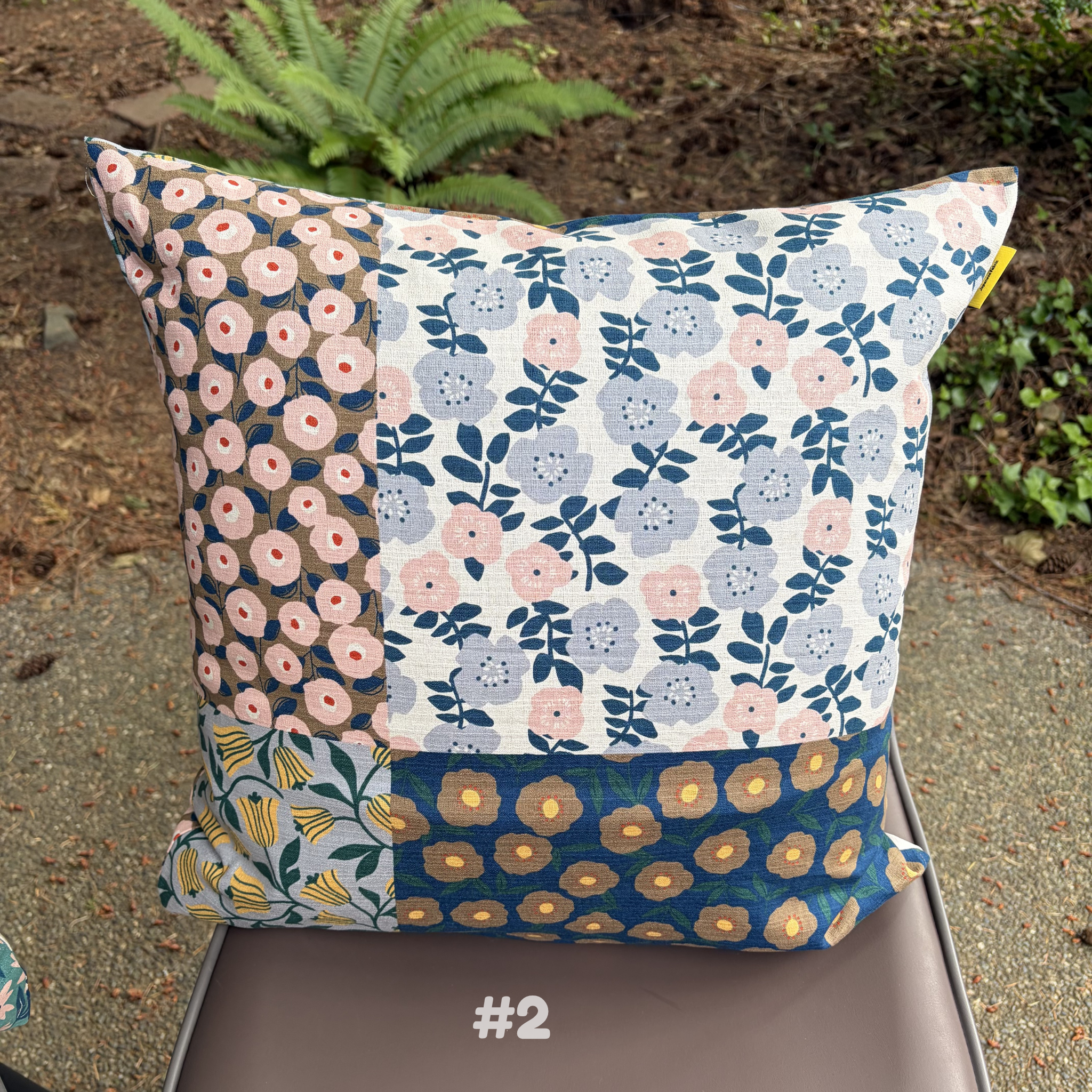 Handmade Kyoto Cotton Throw Pillow Cover : Spring Blossom_Envelope_50x50cm / 20"