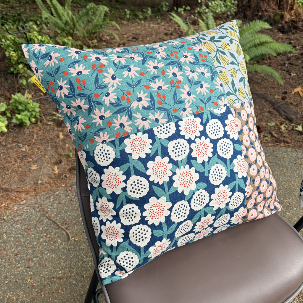 Handmade Kyoto Cotton Throw Pillow Cover : Spring Blossom_Envelope_50x50cm / 20"
