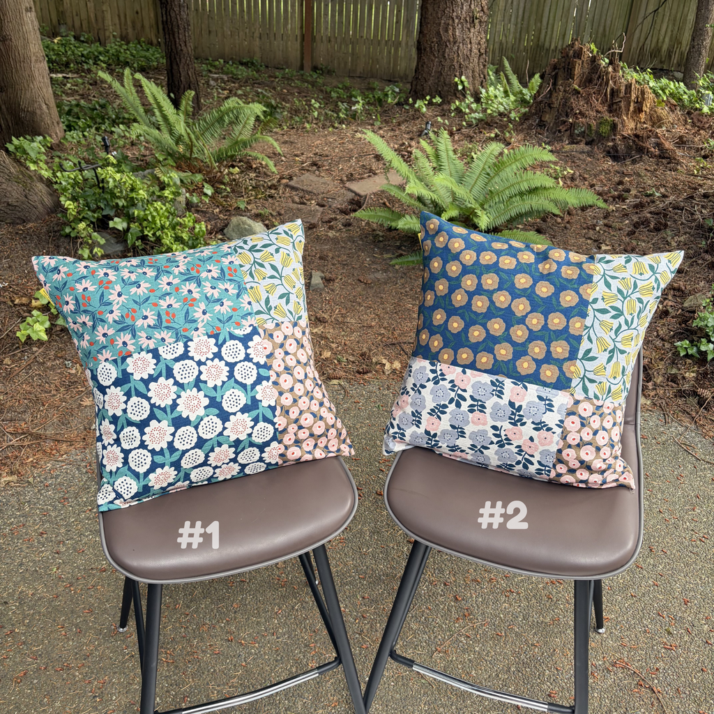 Handmade Kyoto Cotton Throw Pillow Cover : Spring Blossom_Envelope_50x50cm / 20"