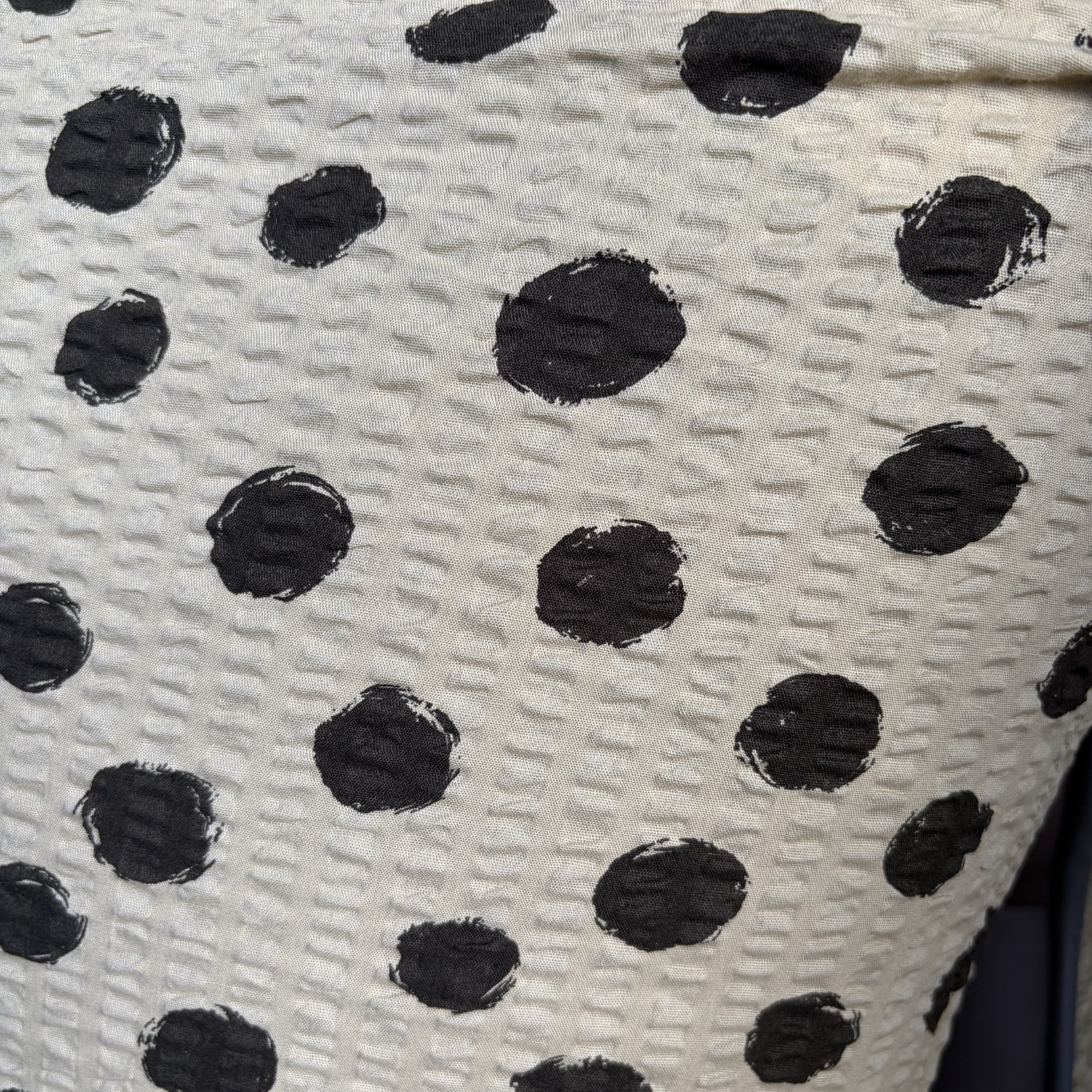 Handmade Seersucker Throw Pillow Cover : Mocha