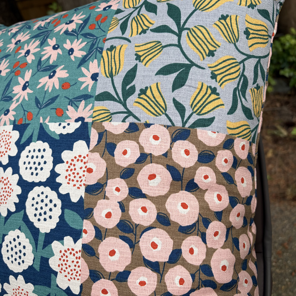 Handmade Kyoto Cotton Throw Pillow Cover : Spring Blossom_Envelope_50x50cm / 20"