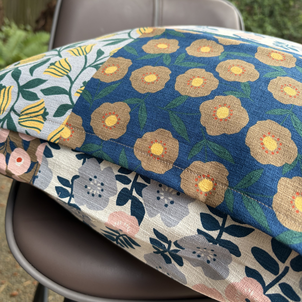 Handmade Kyoto Cotton Throw Pillow Cover : Spring Blossom_Envelope_50x50cm / 20"