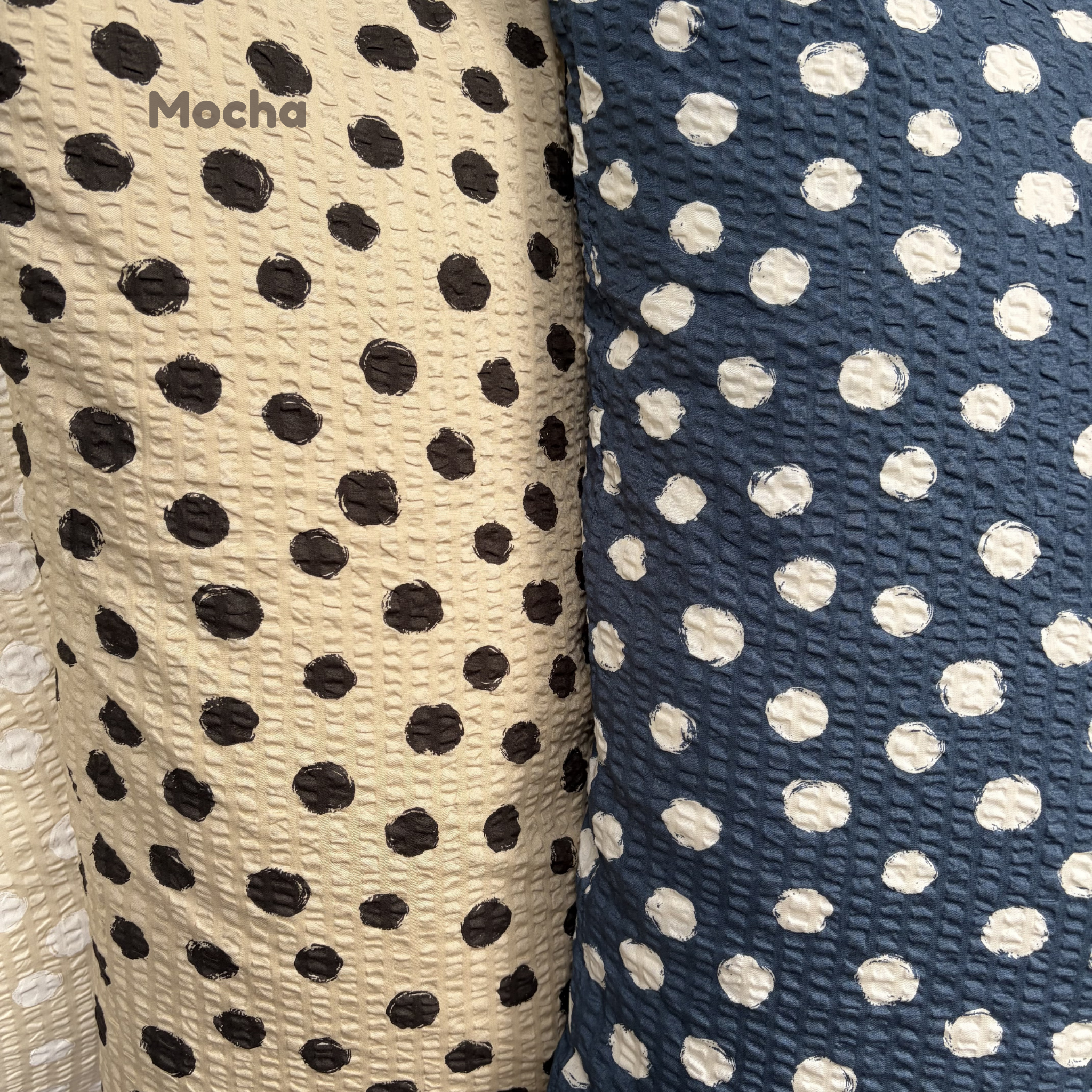 Handmade Japanese Seersucker Pillowcase : Mocha