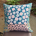 Handmade Kyoto Cotton Throw Pillow Cover : Spring Blossom_Zipper_50x50cm / 20"