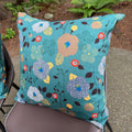 Handmade Kyoto Cotton Throw Pillow Cover : Moss forest (50x50cm / 20")