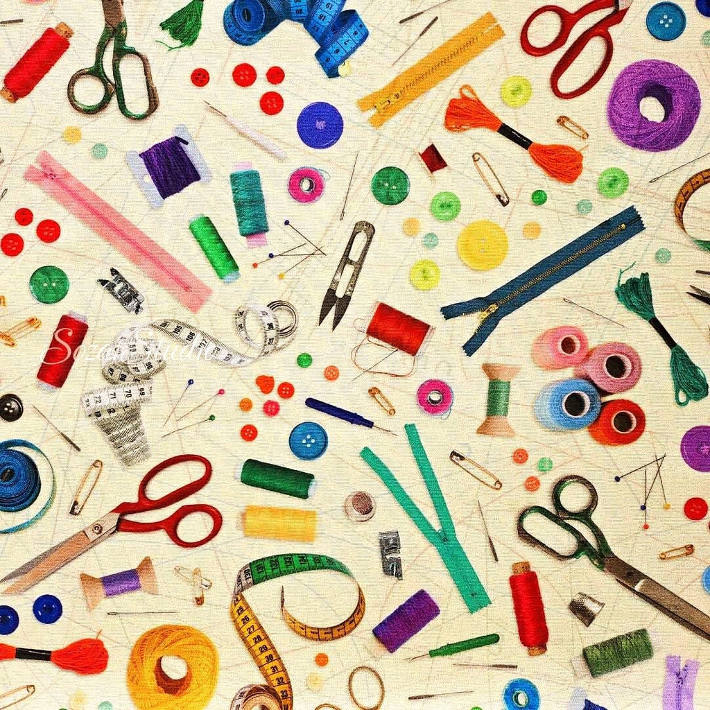 1 Yard Essentials for Craft - 100% Cotton Canvas, Digital Print