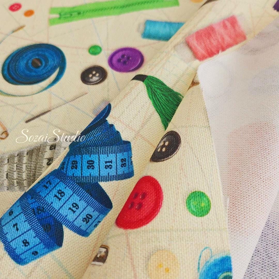 1 Yard Essentials for Craft - 100% Cotton Canvas, Digital Print