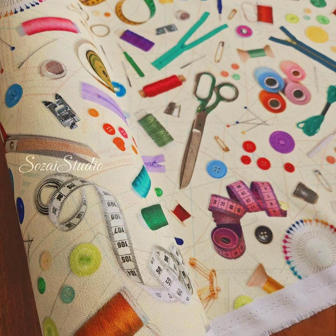 1 Yard Essentials for Craft - 100% Cotton Canvas, Digital Print