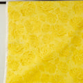 1 Yard Japanese fabric - Bold Rose, Yellow - 100% Cotton Sheeting Printed