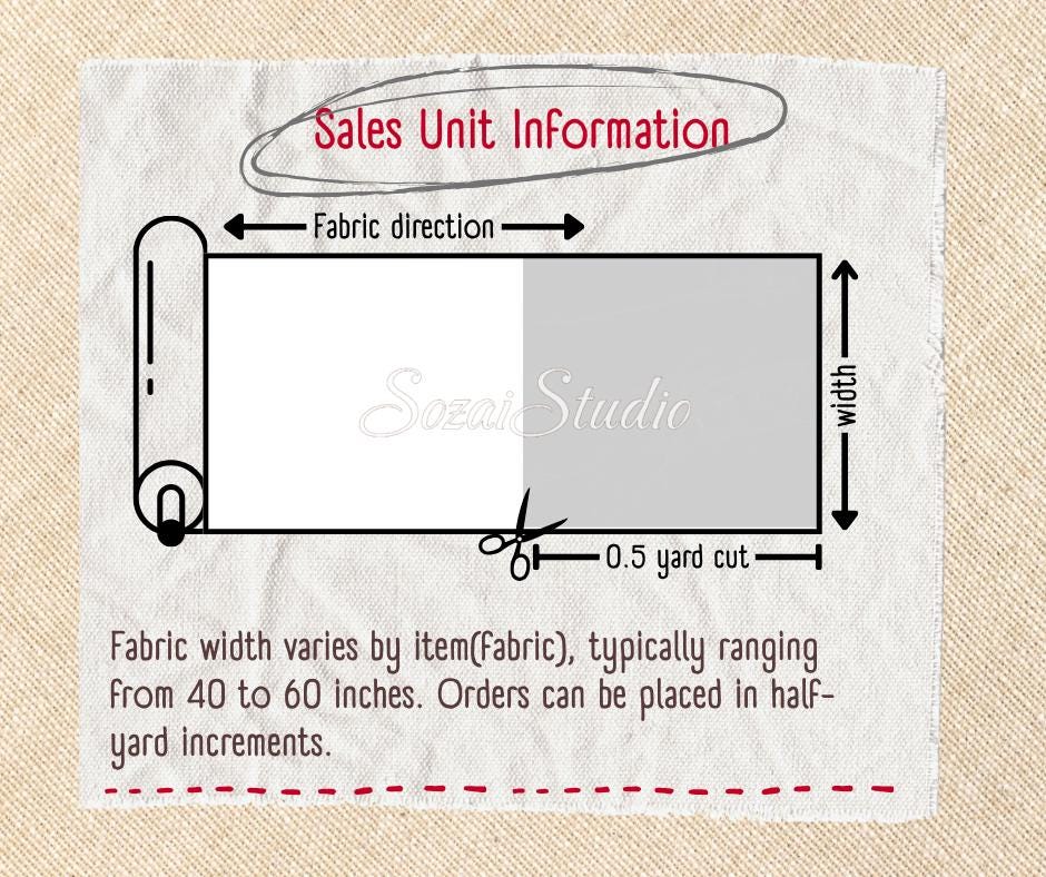 Koko Seki Japanese Cotton fabric : Retro Sewing Notions Tossed design, Khaki - by the Yard