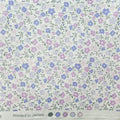 1 Yard Japanese Floral Cotton Fabric: Light Purple Petit Flower Print