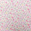 Japanese Cotton Fabric: Pink Floral Print - Petit Flower Garden, by the yard