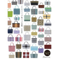 Japanese Craft book : Mercado Style Bag Guidebook with 55 bag patterns, by Akemi Furuki