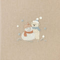 Polar Bear Snowman Embroidery Kit: Chicchi x DMC Linen Needlecraft
