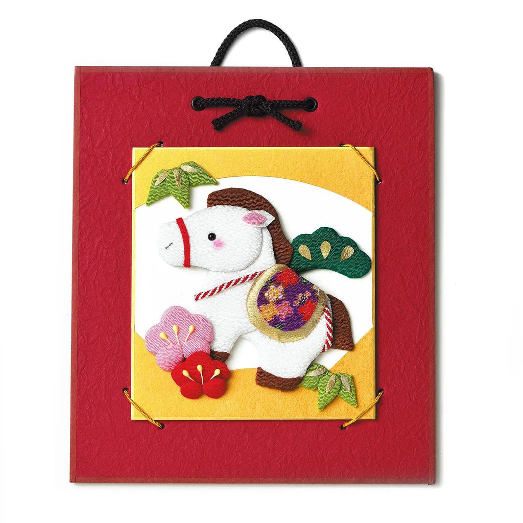 Japanese Handicrafts Drawing Kit : 2026 Zodiac, Fortune-bringing Year of the 'Horse'