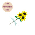 Japanese Flower Making Kit : Chenille stem Sunflower