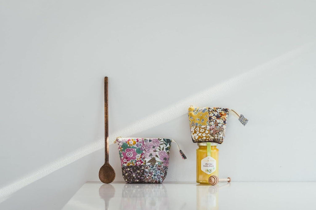 Japanese Craft book - Small items made from fabric scraps