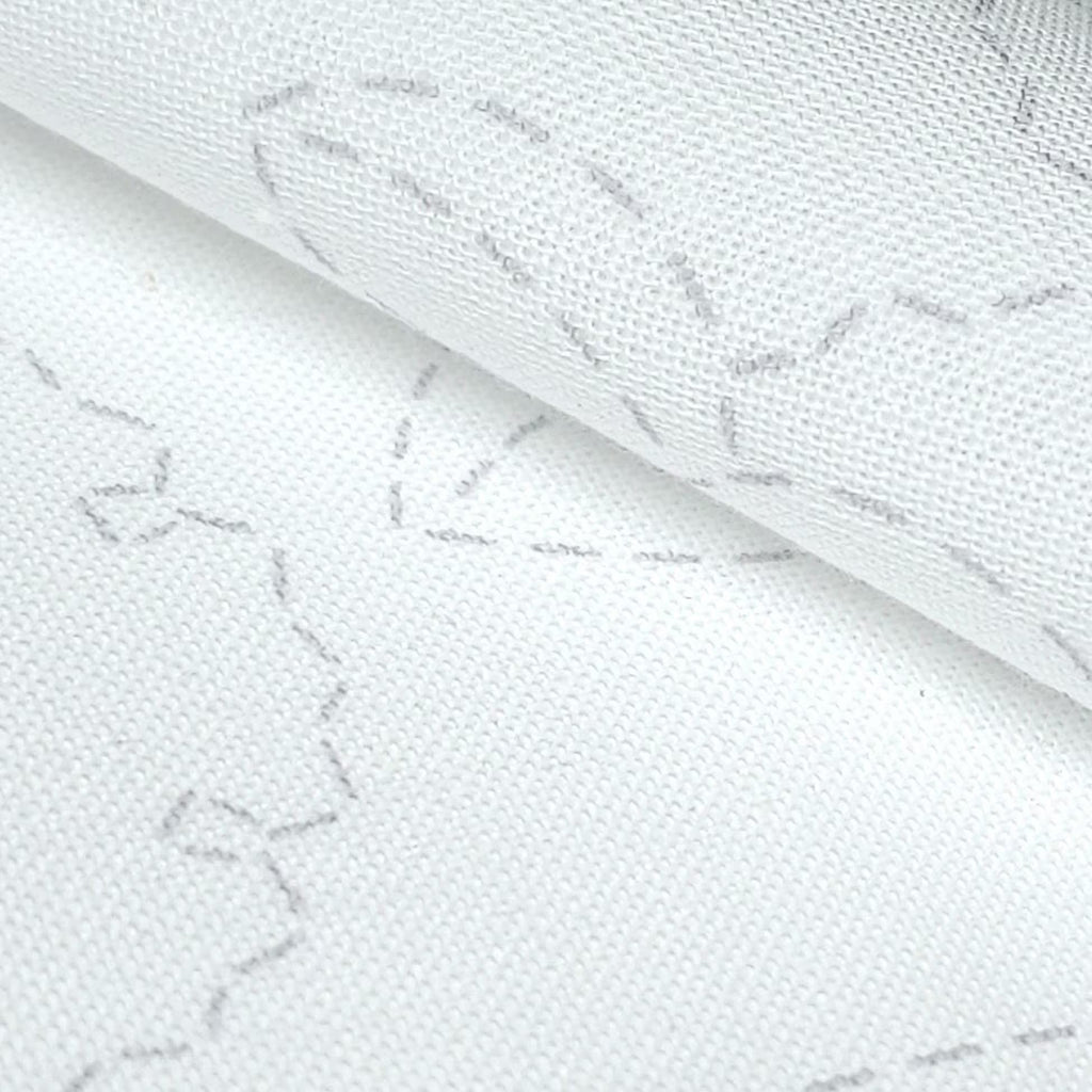 Olympus Four Seasons Sashiko Kit - Winter Snowflake Camellia, Japanese Craft