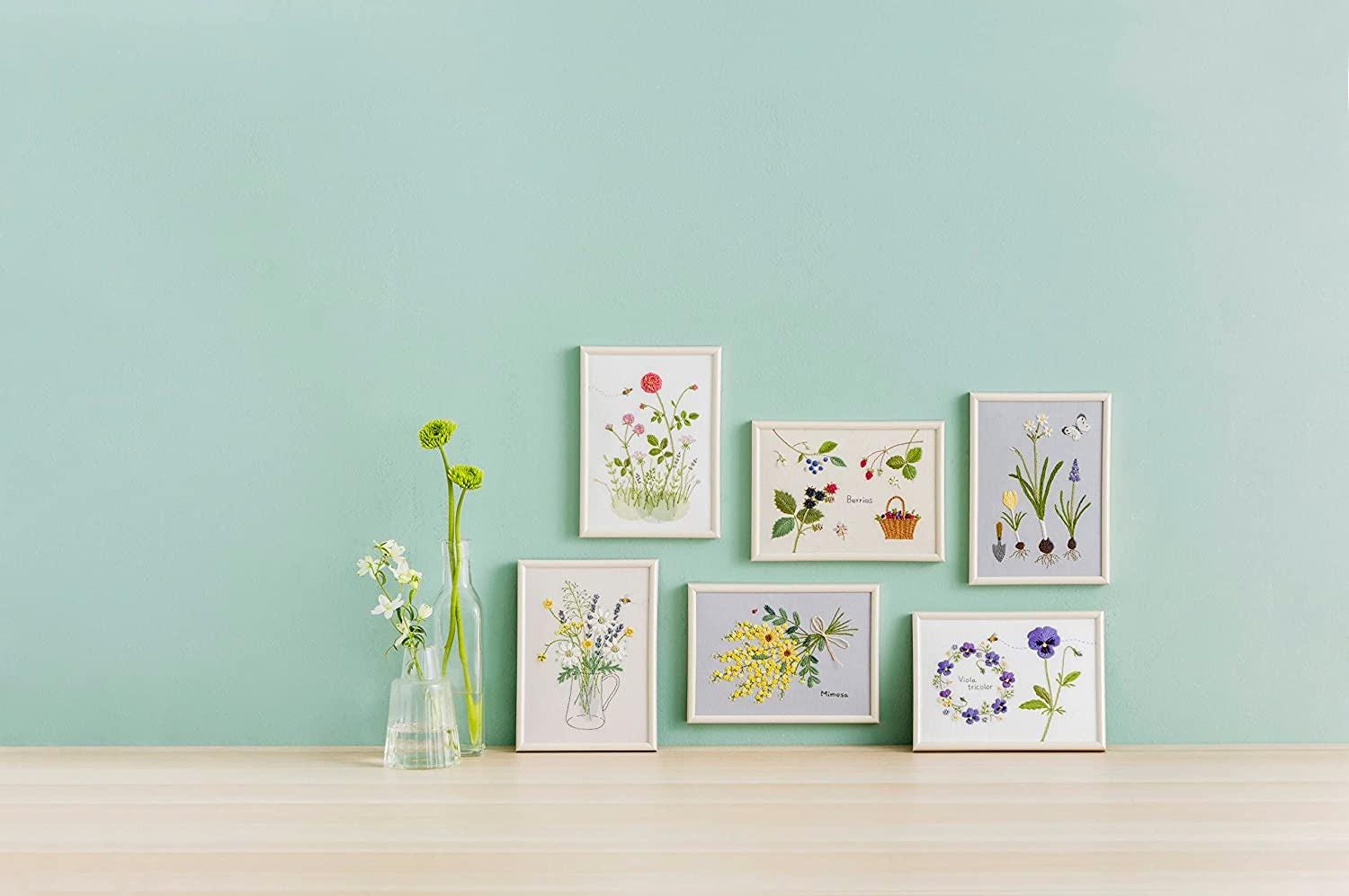 DIY Embroidery Kit : Made in Japan, Kazuko Aoki Garden Sketchbook