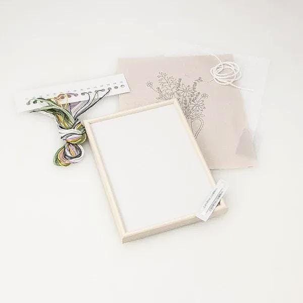 DIY Embroidery Kit : Made in Japan, Kazuko Aoki Garden Sketchbook