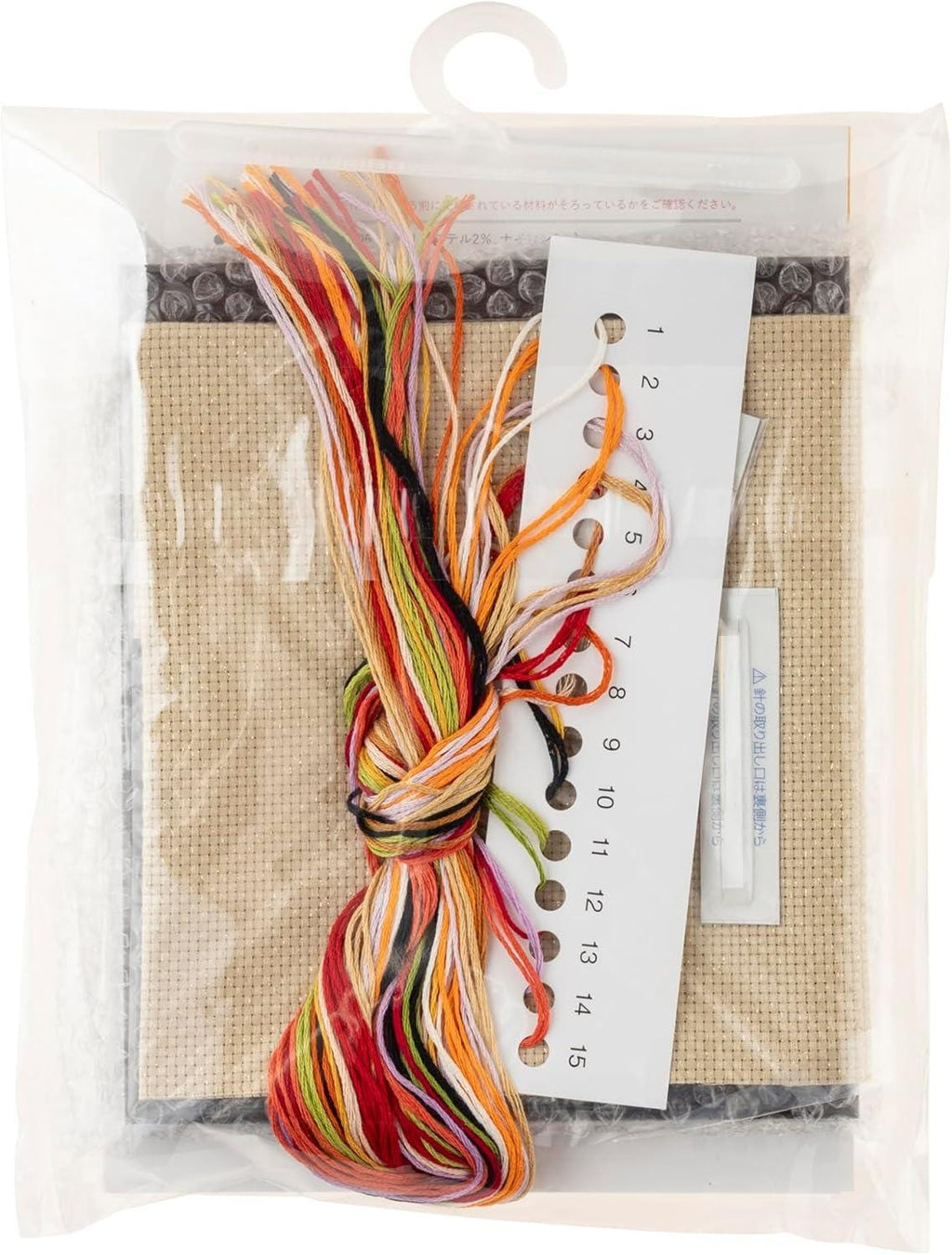 Cosmo DIY Embroidery Kit : Shimmering Japanese Seasons, Kyoto in Autumn