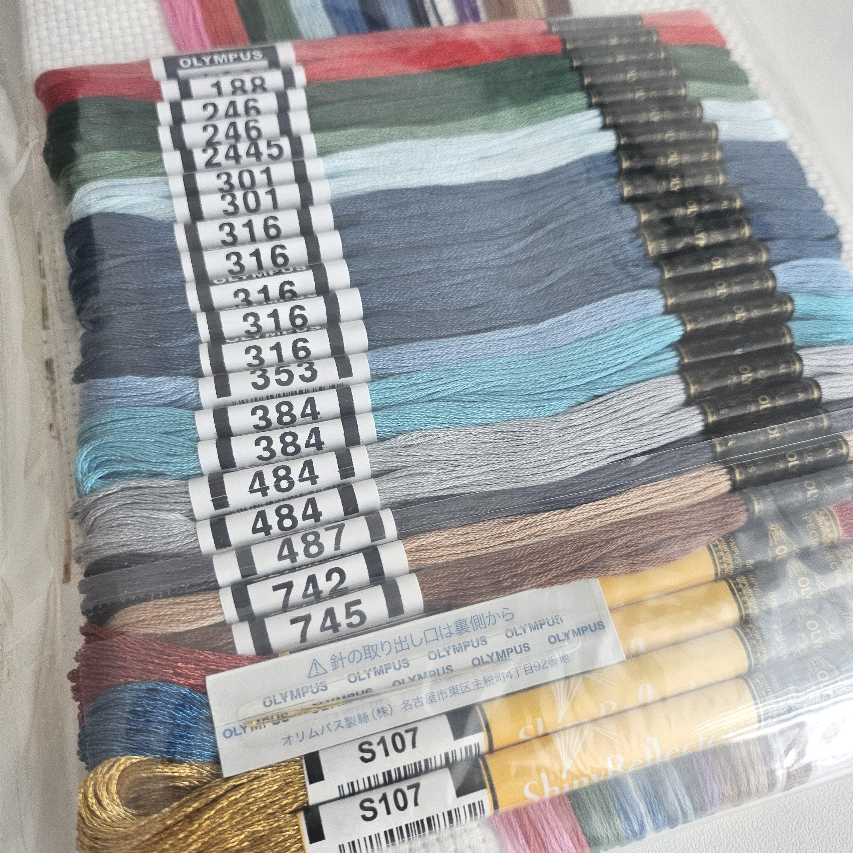 Japan Craft - Olympus Embroidery Kit : Delightful German Christmas Market