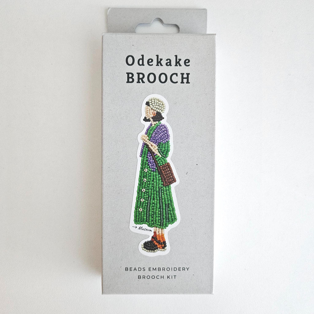 Japan Craft - DIY Embroidery Beads Kit (Brooch) : Museum