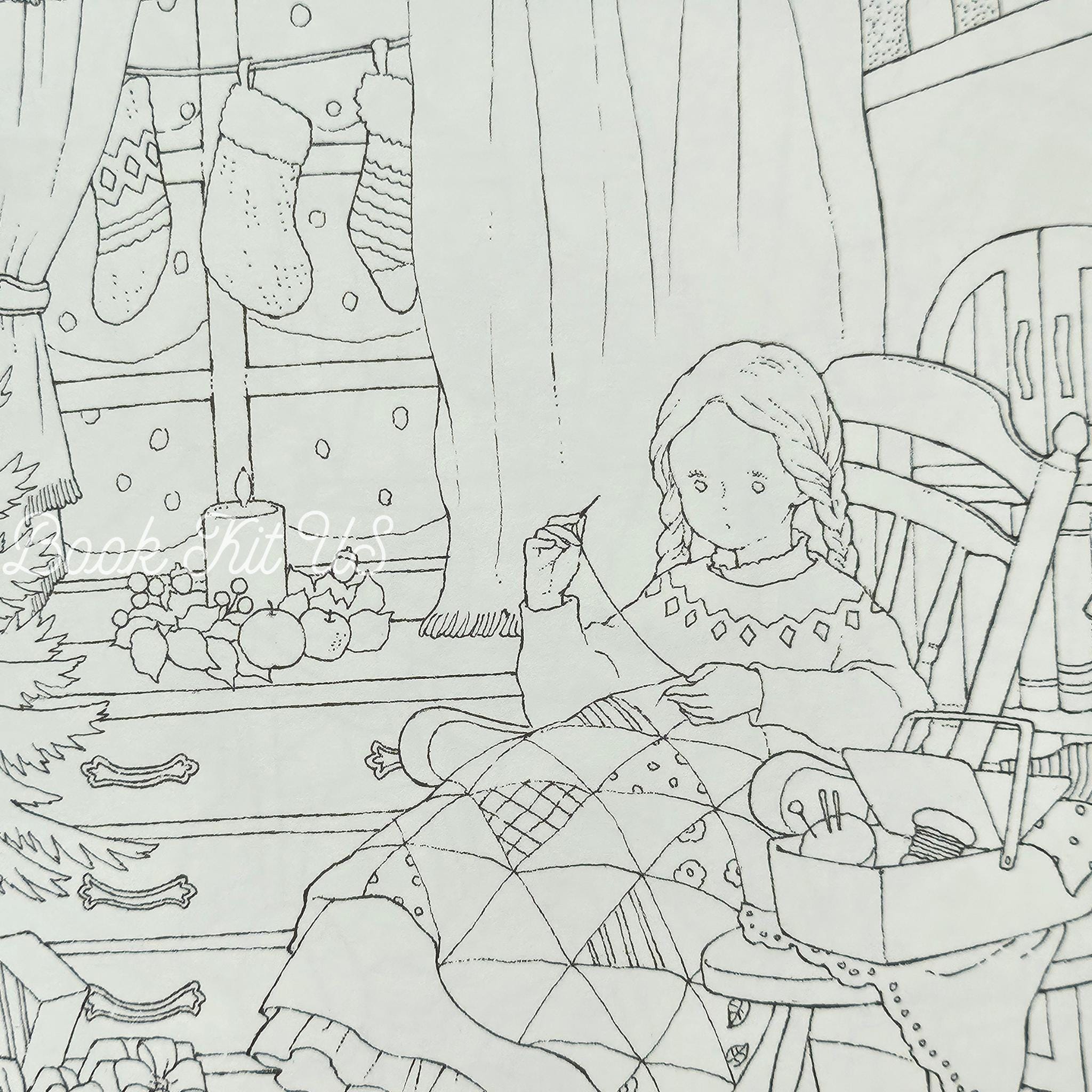 Dream Rooms : Post Card Size Japanese Coloring Book by Chiaki Ida