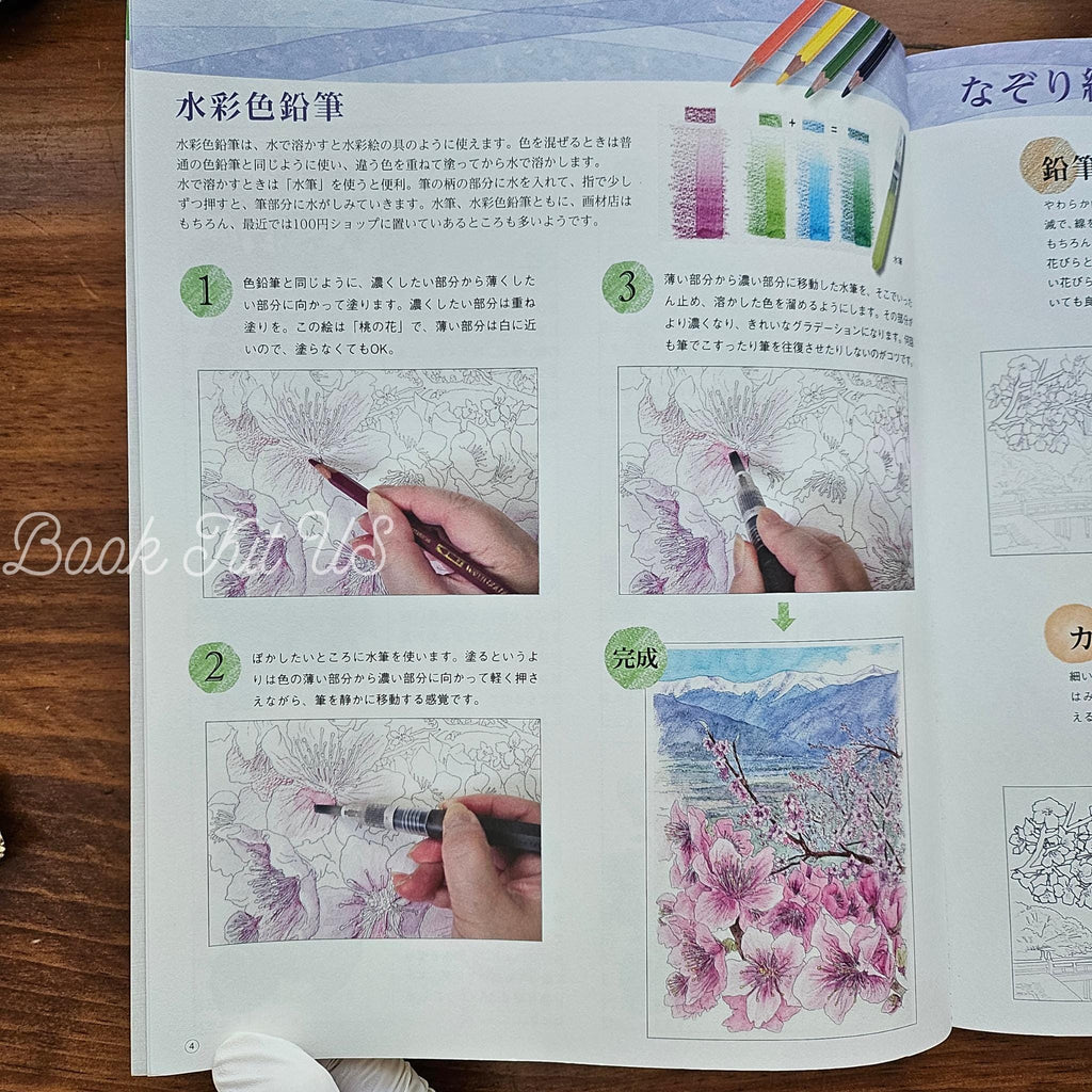 Japanese Healing Coloring Book Vol. 2 – Masterpiece Paintings, Mandala