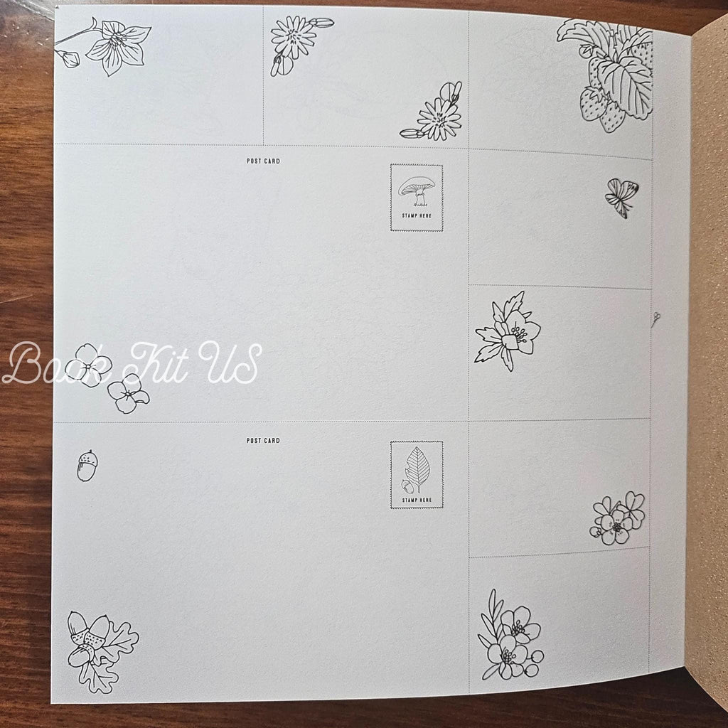 Forest Animals Coloring Book: Japanese Craft Edition