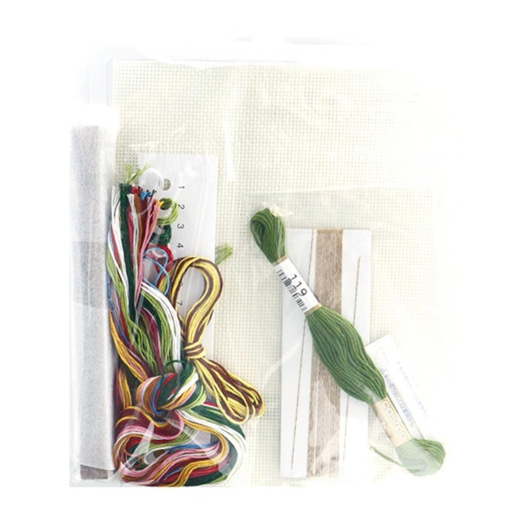 Christmas Tree Embroidery Kit: Japanese Cosmo DIY Decoration