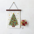 Christmas Tree Embroidery Kit: Japanese Cosmo DIY Decoration