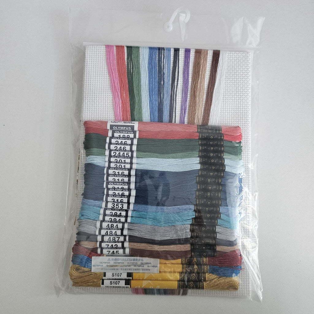 Japan Craft - Olympus Embroidery Kit : Delightful German Christmas Market