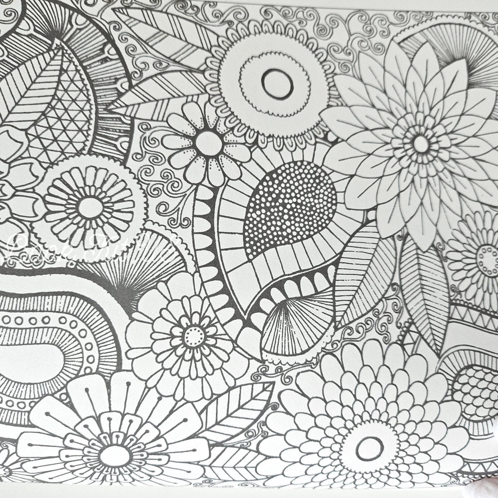 Hello Angel Mindfulness Coloring Collection, Mandala Pattern Coloring book