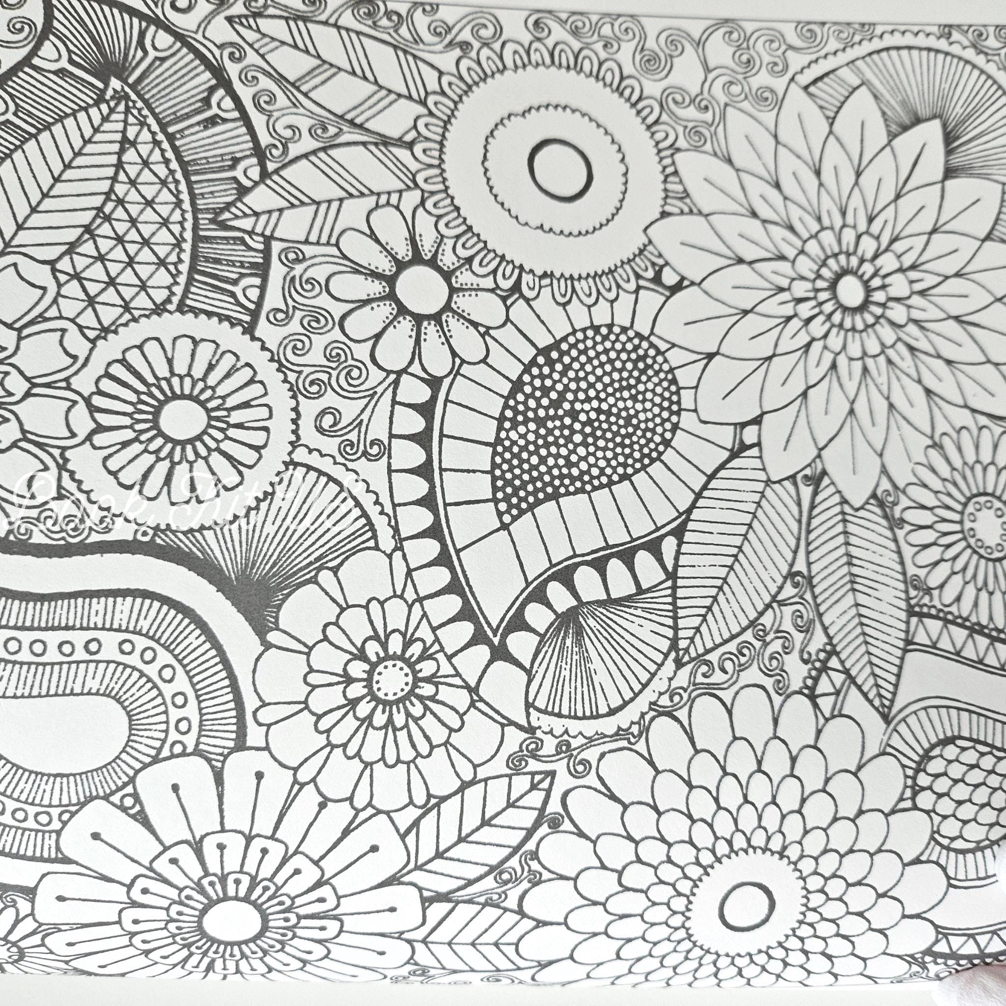 Hello Angel Mindfulness Coloring Collection, Mandala Pattern Coloring book