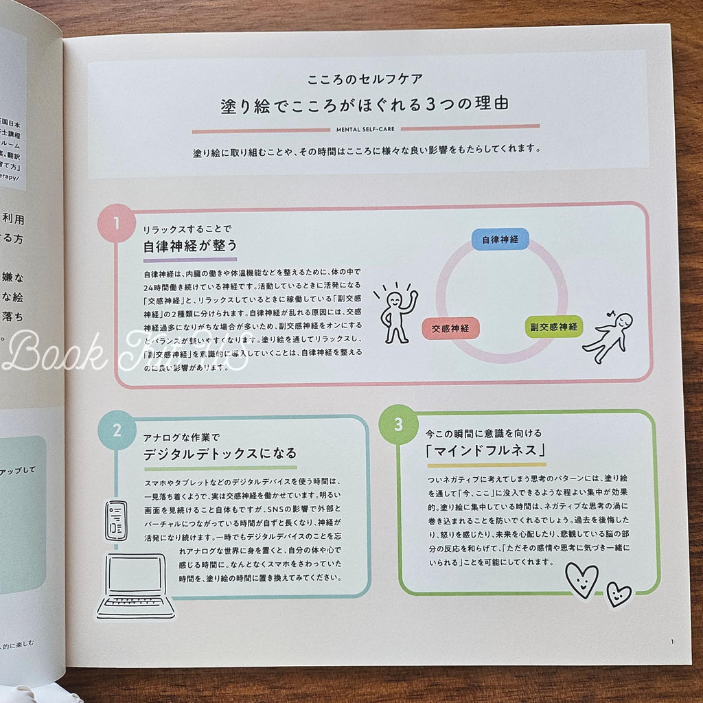 Stay Cheerful Every Day: A Coloring Book to Soothe Your Mind, Japan Craft