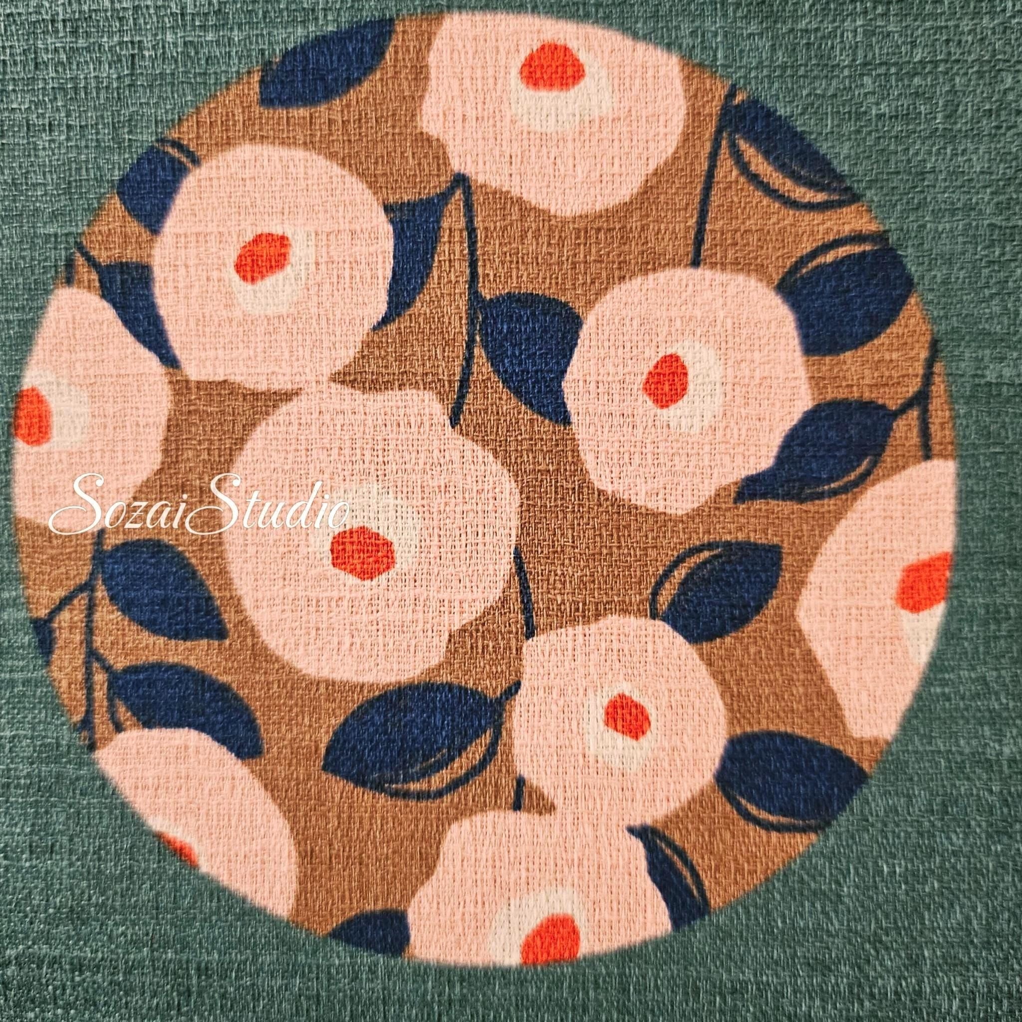 1 Yard Baniran Cotton Dobby Miori colloction, Japan imported, Green